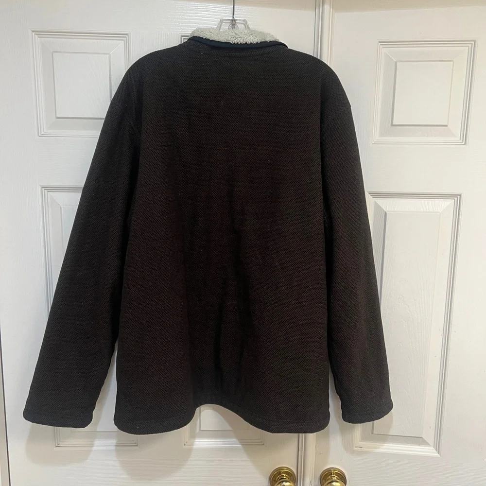 Orvis Men’s‎ Quarter Zip Sherpa Lined Pullover Sweater XXL